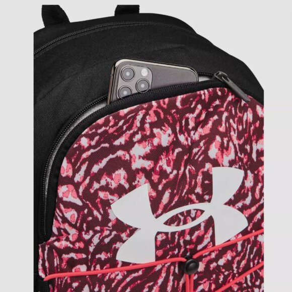 NWT Under Armour UA Hustle Sport Unisex Backpack Berry 007 - Picture 5 of 7